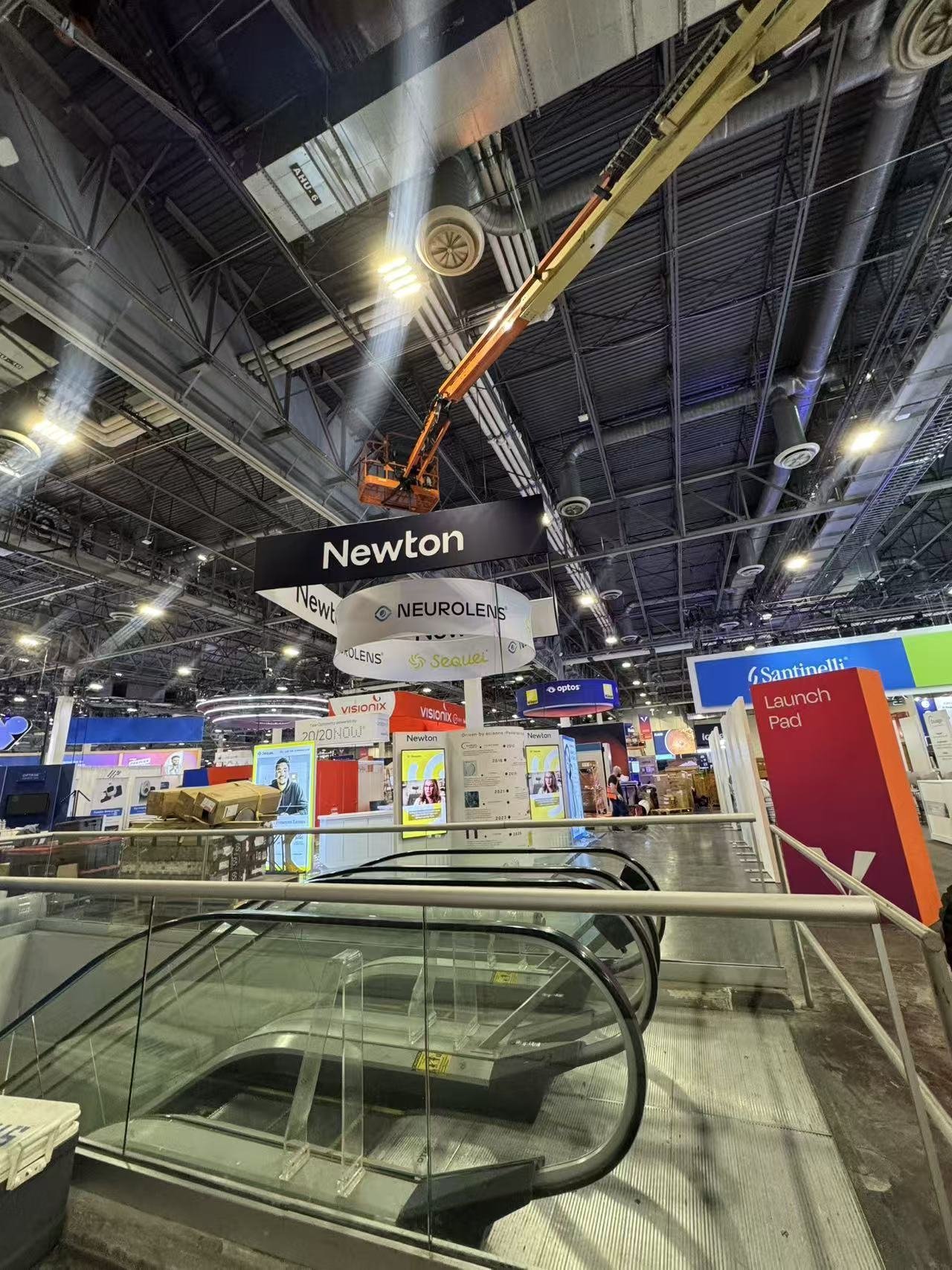 Neurolens 20x20 trade show booth at VEW 2025