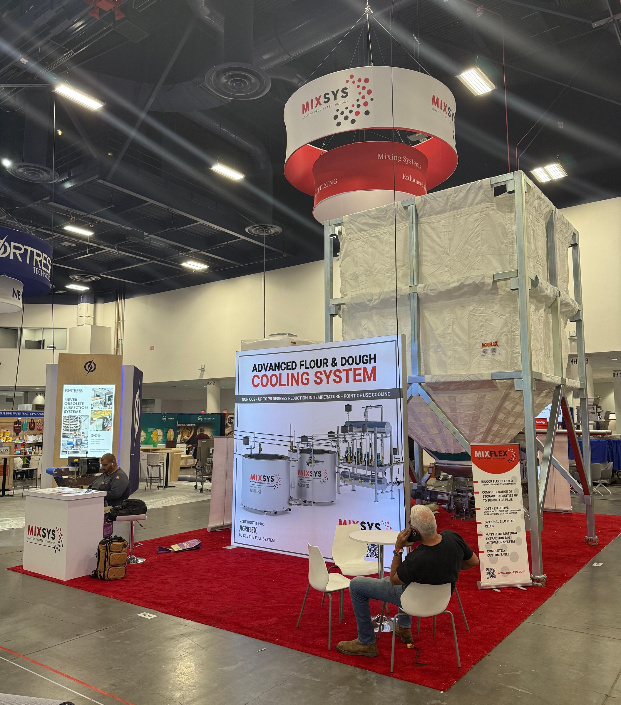MixSys 20x30 trade show booth at IBIE 2025