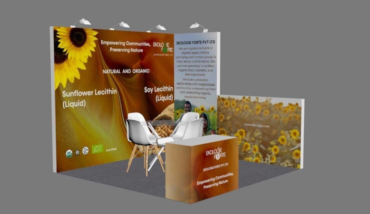 EKOLOGIE 10'x10 trade show booth at SSW2024