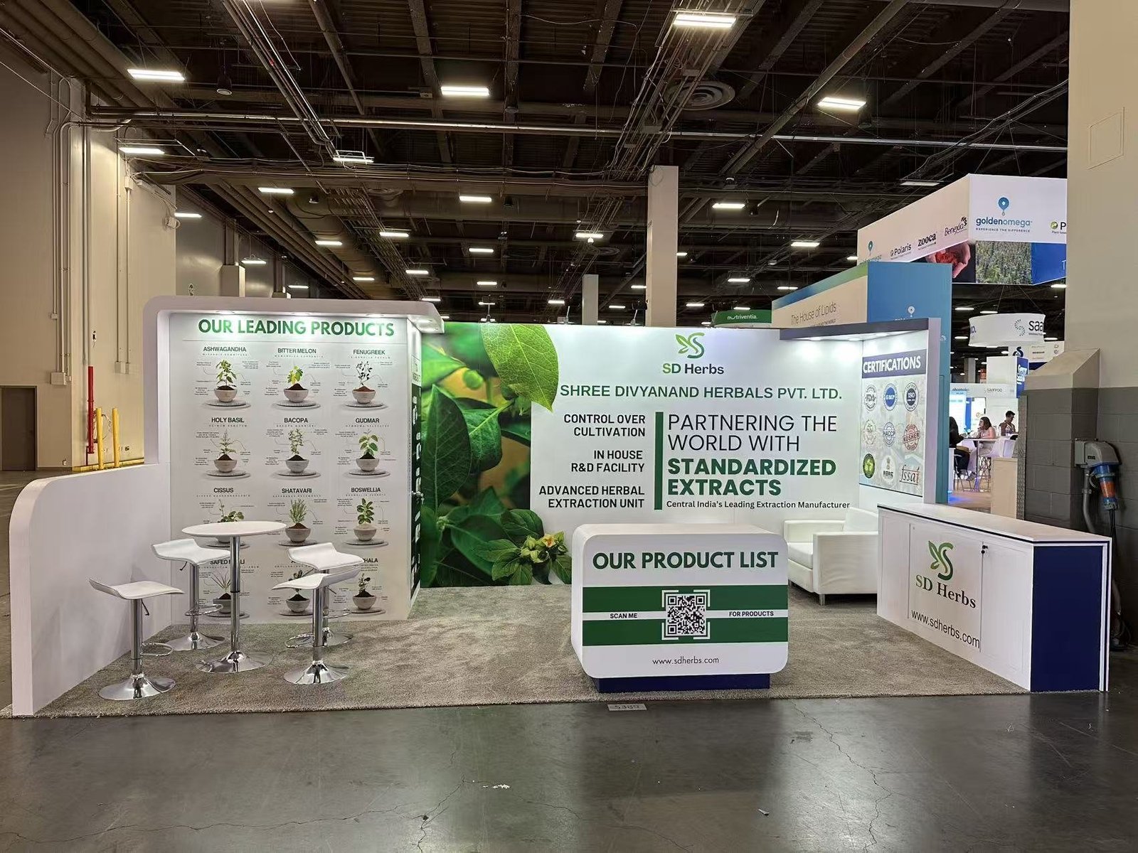 SD 10x20 trade show booth at SSW 2025