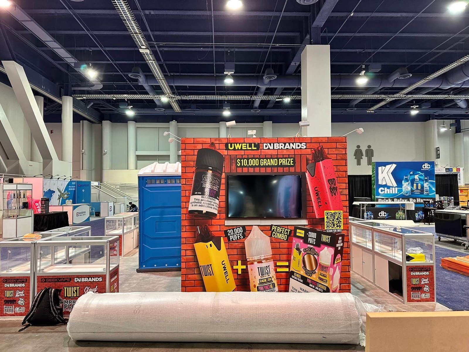 TWIST 20'x20 trade show booth at ′ TPE2024