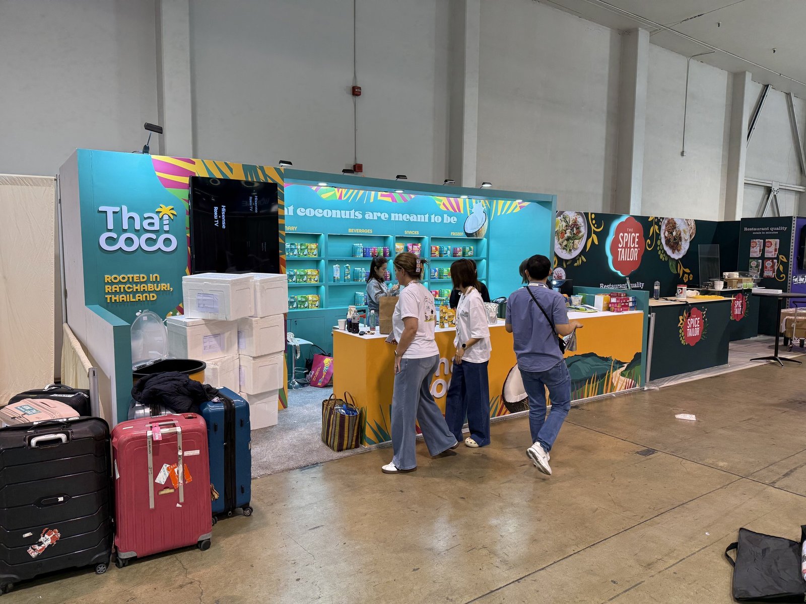 Thai Coco 10'x20 trade show booth at NPE 2025