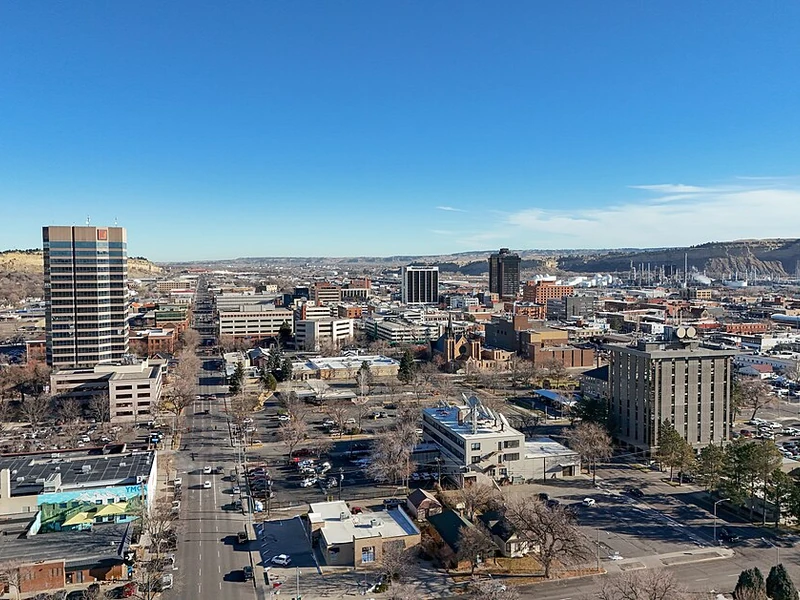 Billings cityscape, Montana