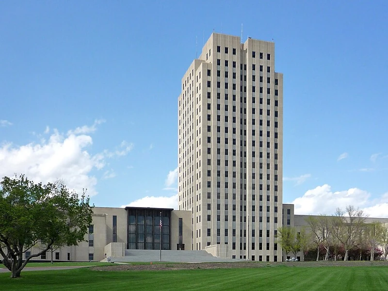 North Dakota State Capitol in Bismarck, North Dakota
