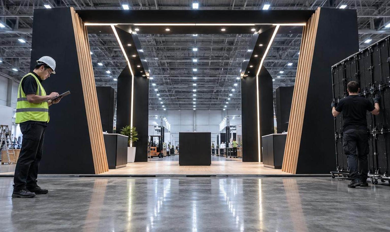 20x30 Trade Show Rental Booths related trade show booth option