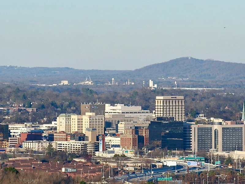 Chattanooga cityscape, Tennessee