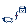 Show delivery and schedule coordination