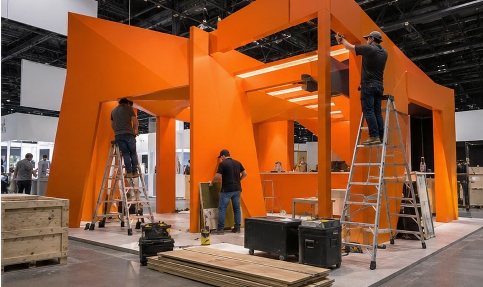 construction trade show booth rental trade show booth comparison image 4