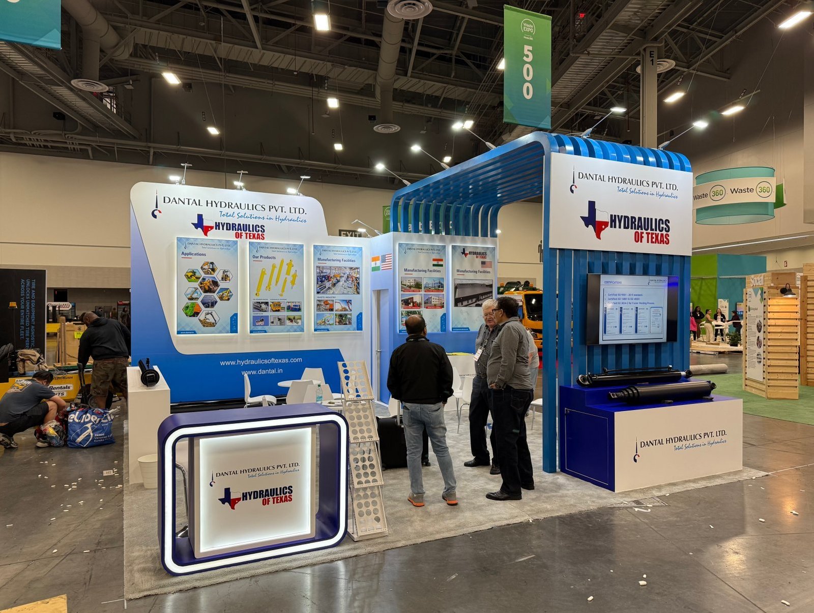 Dantal 20x20 Waste Expo 2025 trade show booth display