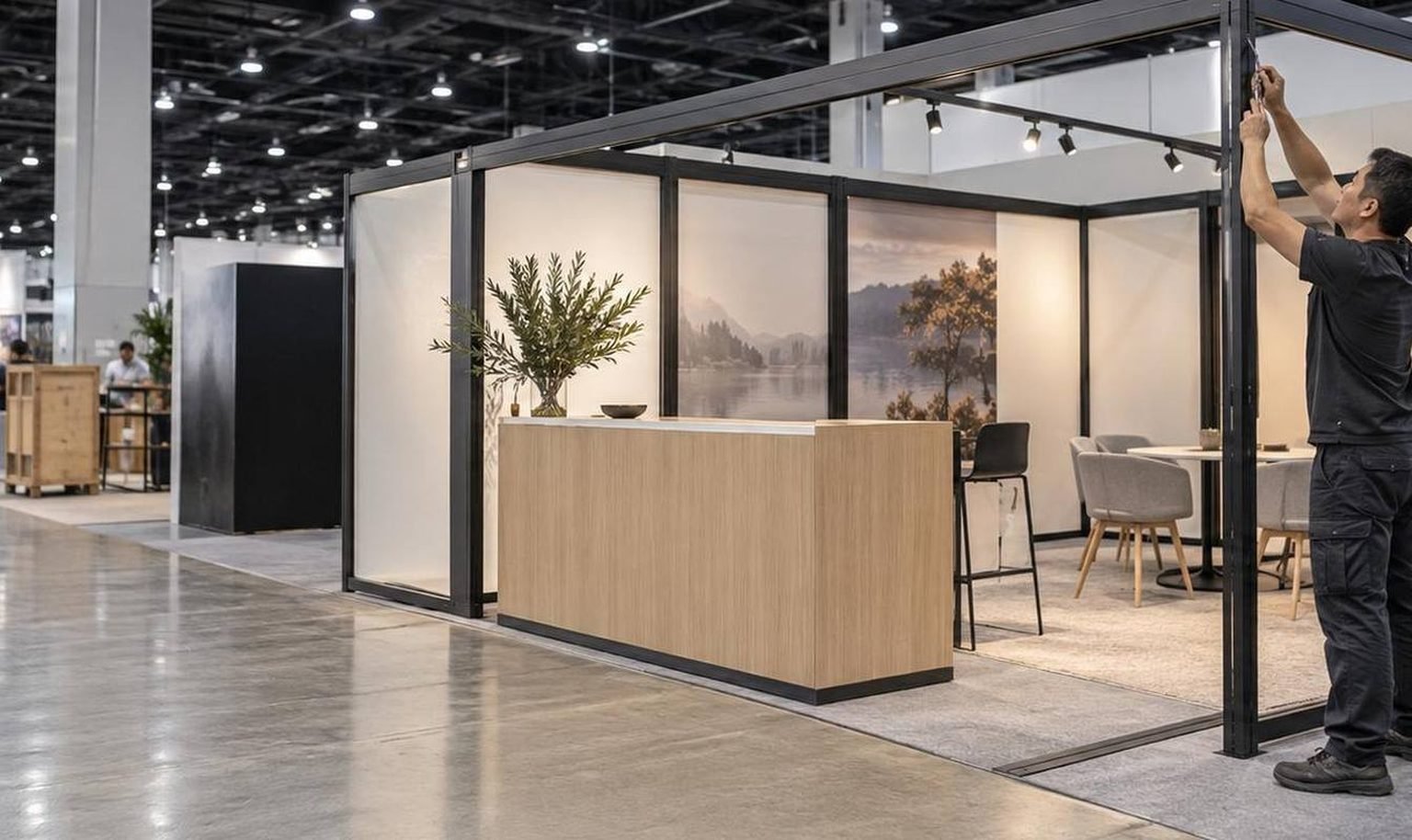 20x30 Trade Show Rental Booths related trade show booth option