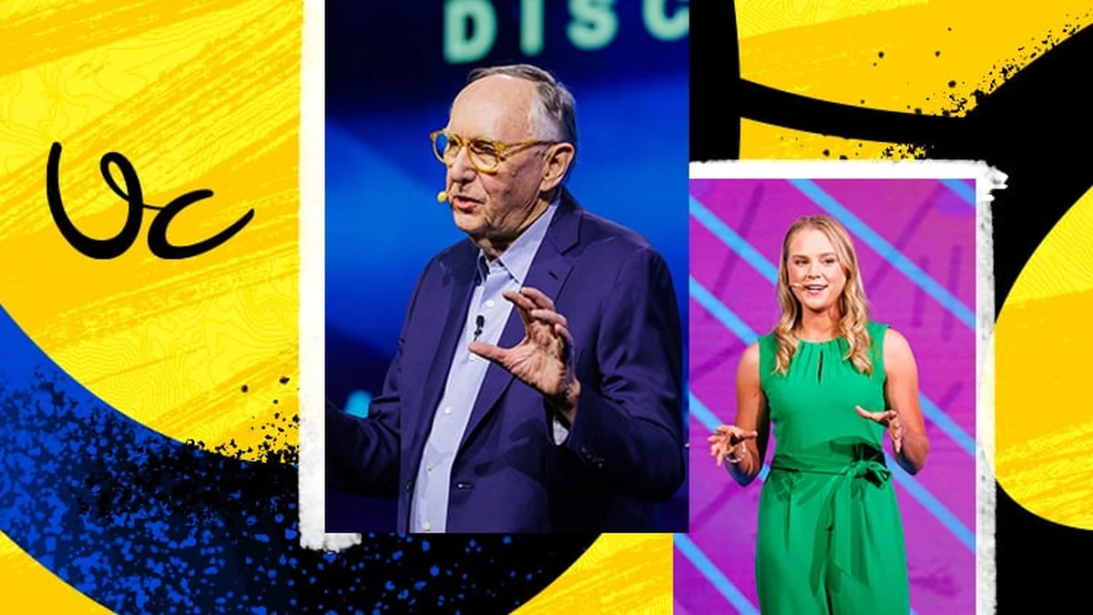Official Esri User Conference recap visual featuring presenters and the UC stage mark.