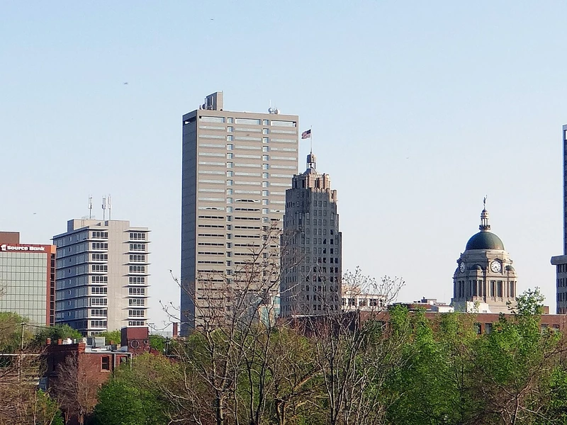 Downtown Fort Wayne skyline, Indiana
