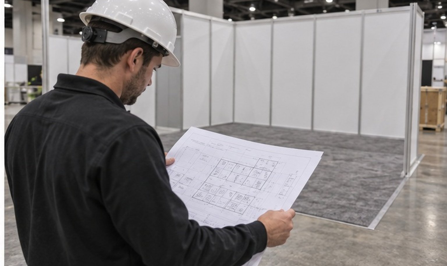 glass city center company advantage 2 trade show booth planning image
