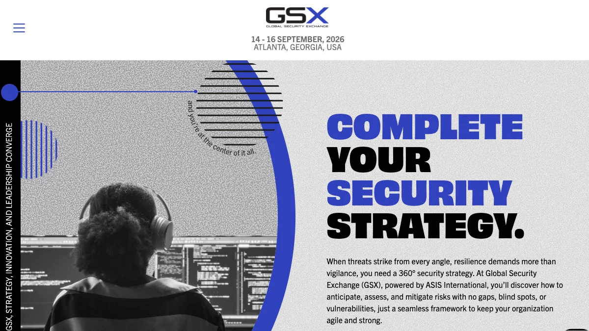 Global Security Exchange 2026 official security strategy campaign visual