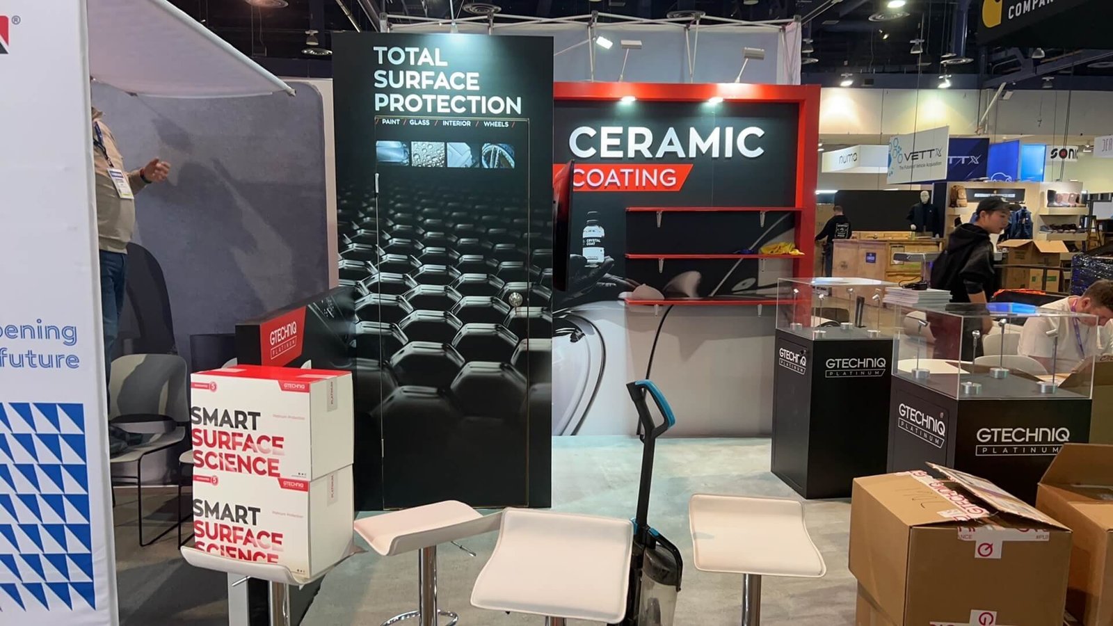 GTECHNIQ 10xx10x NADA2024 trade show booth display