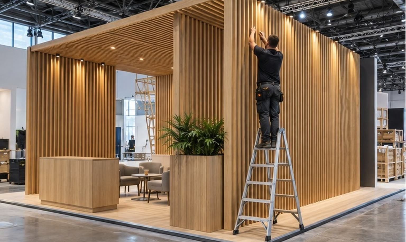 30x40 Custom Trade Show Booth Rental related trade show booth option