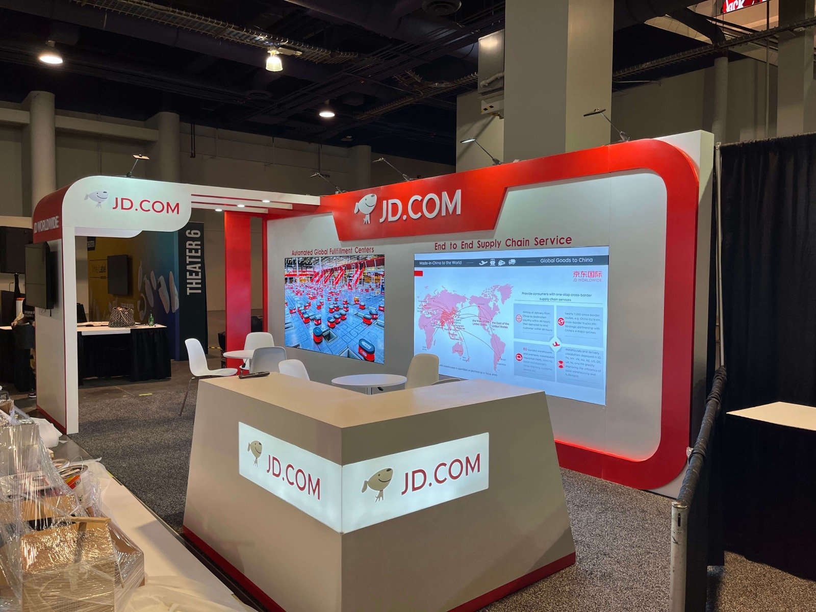 JD 10x20 trade show booth display at RSCL EXPO 2022