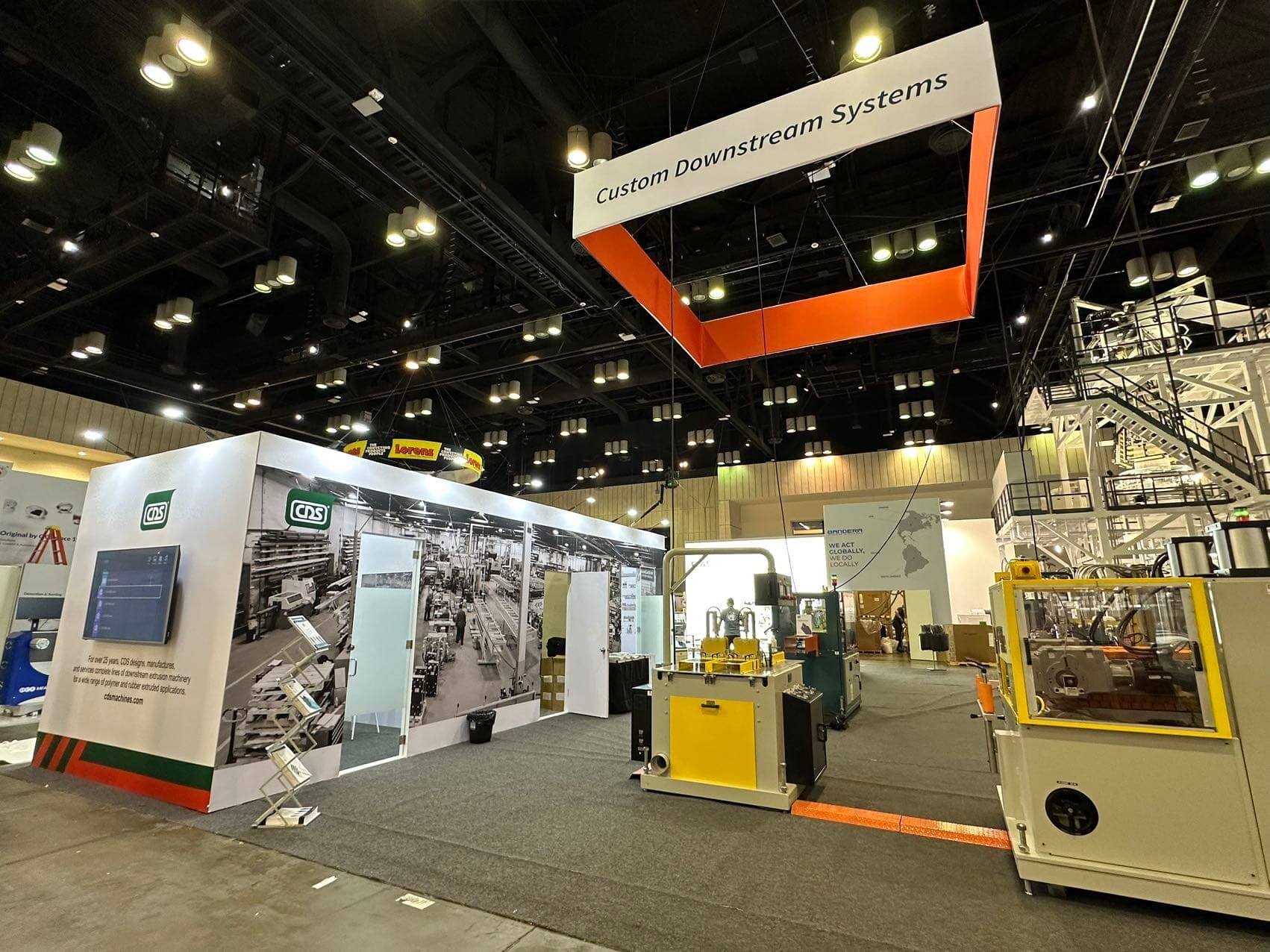CDS 50x40 NPE 2024 trade show booth display