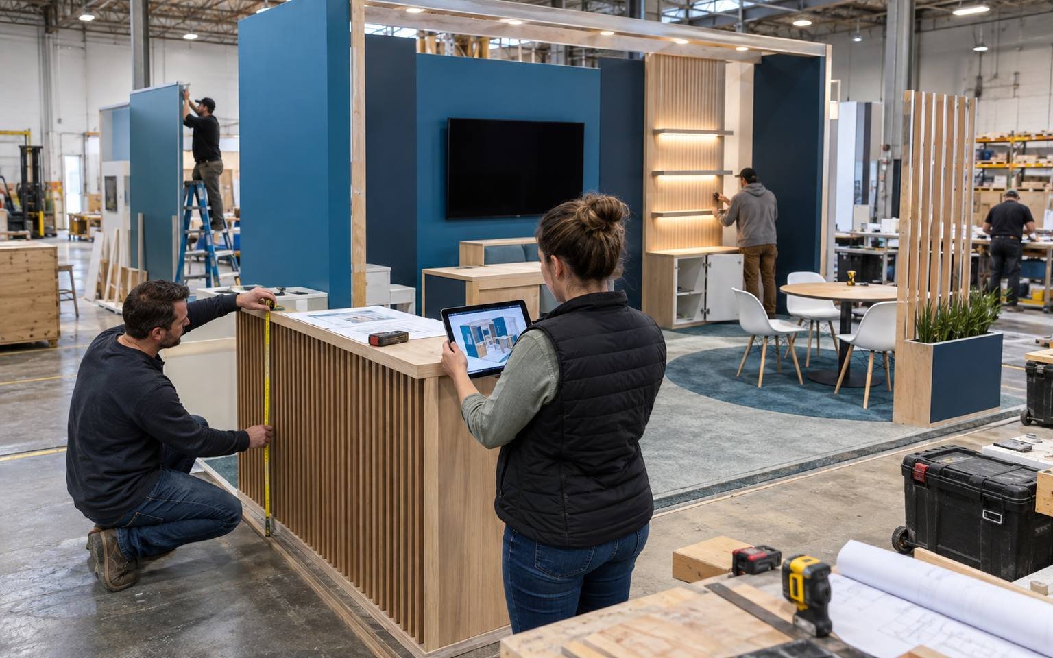 The Approved Sales Operation Becomes Physical Space — design translation
