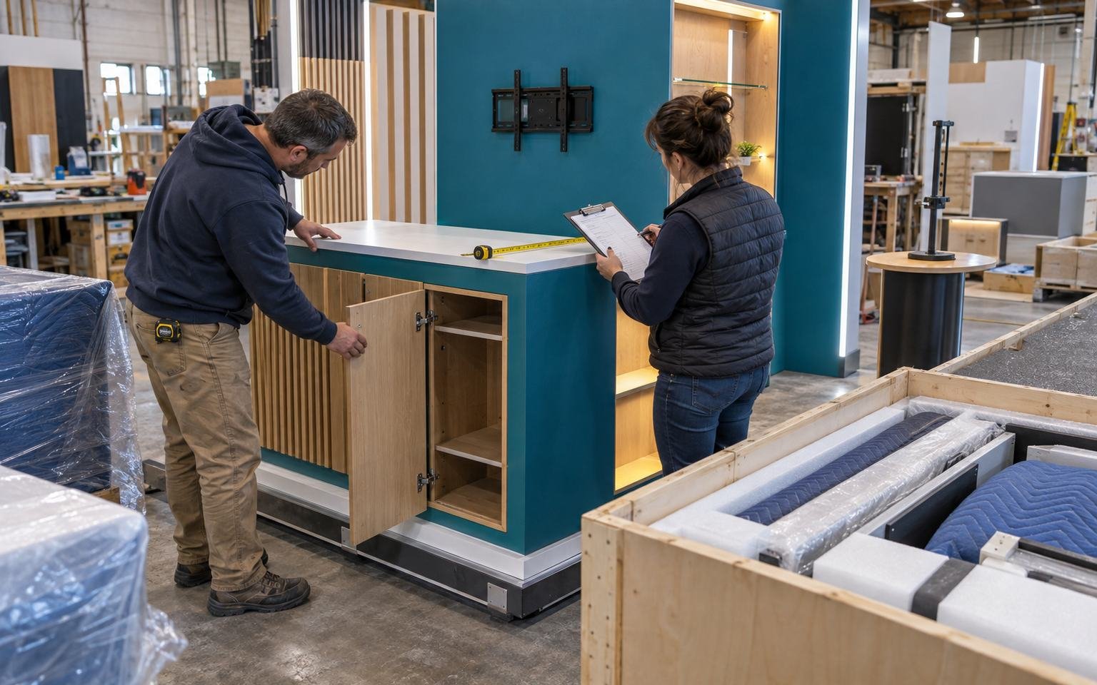 The Approved Sales Operation Becomes Physical Space — pre-build verification