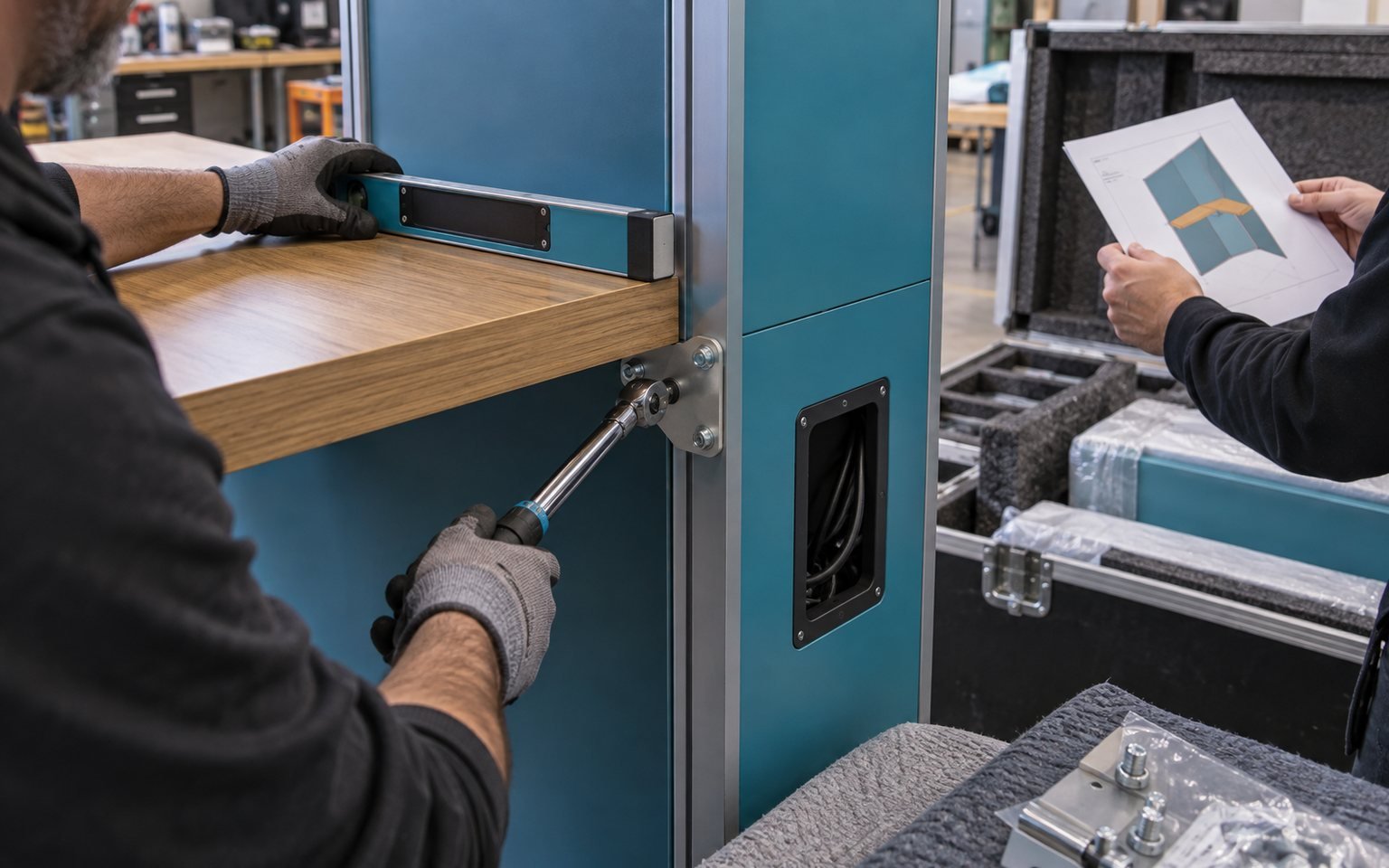Drawings, Fabrication and Packed Pieces Can Use One Identification System — pre-build verification