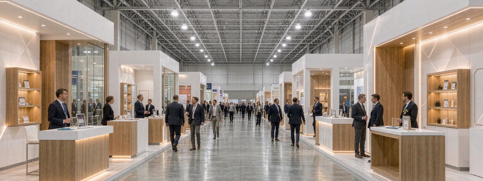 Build an I-X Center Exhibit with a Commercial Destination trade show booth planning