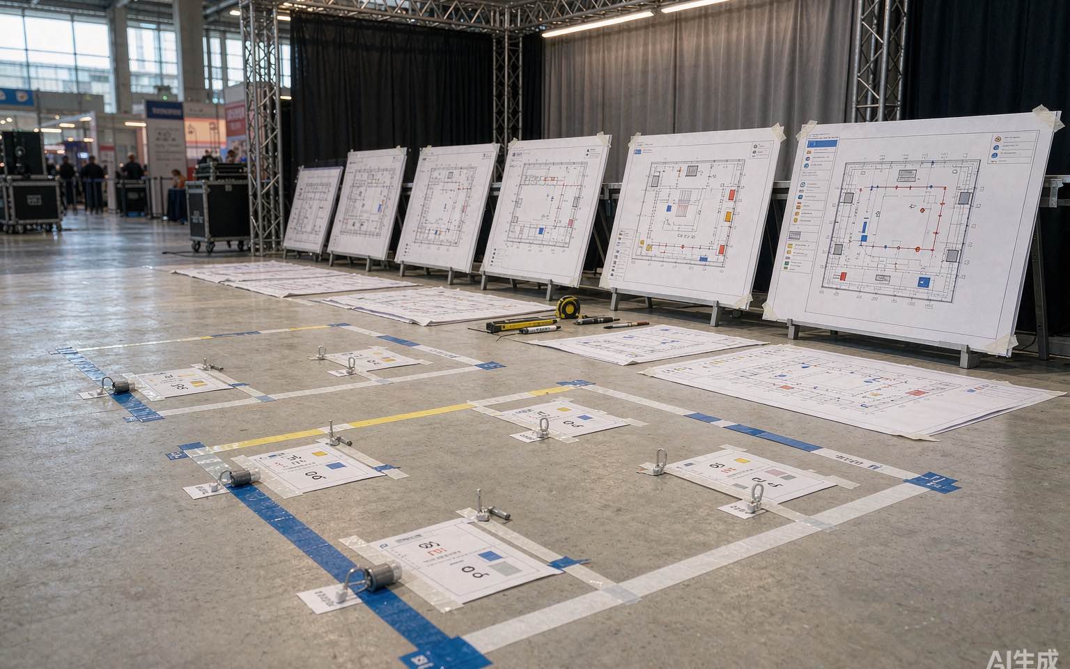 Lock Equipment Positions before the Service Drawing