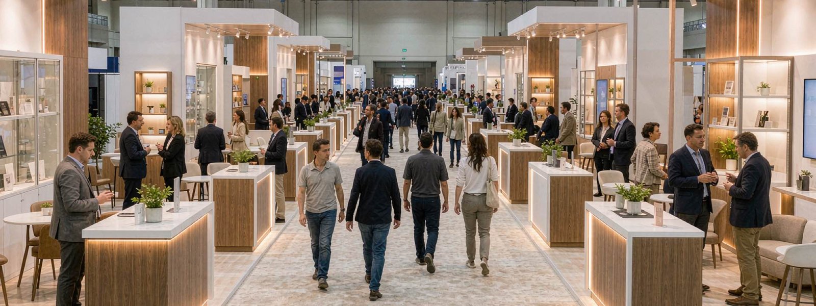 Plan an LACC Exhibit with a Clear Commercial Center trade show booth planning