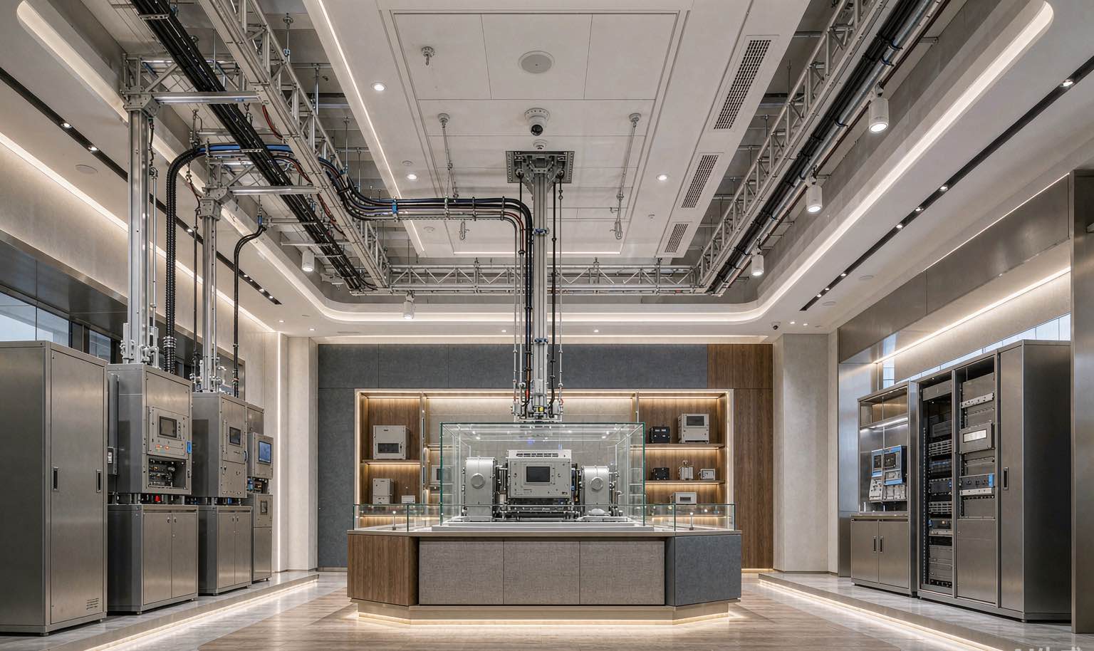 Coordinate the Ceiling-to-Product Service Route