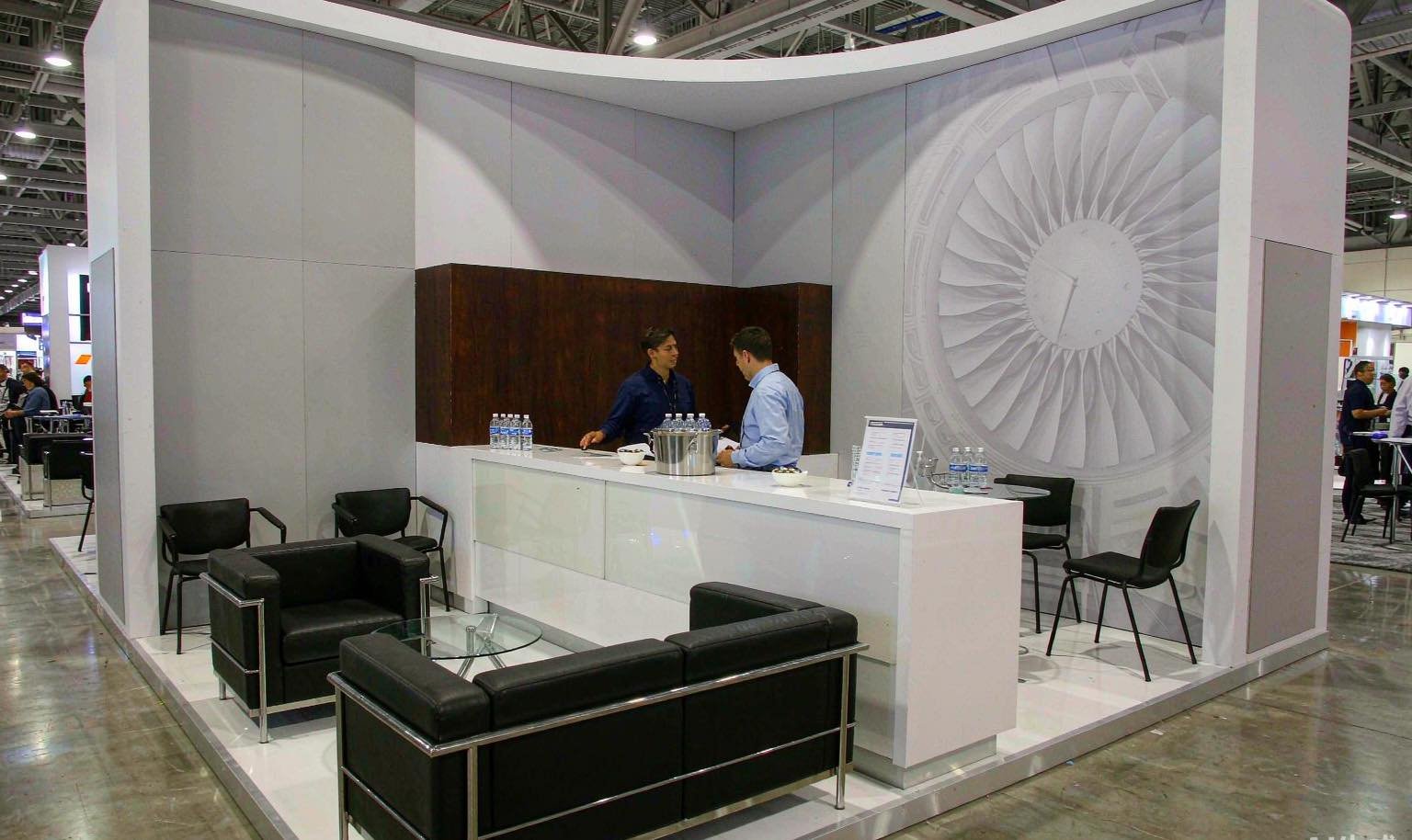 MRO Americas — U.S. Host City - King Exhibits trade show booth