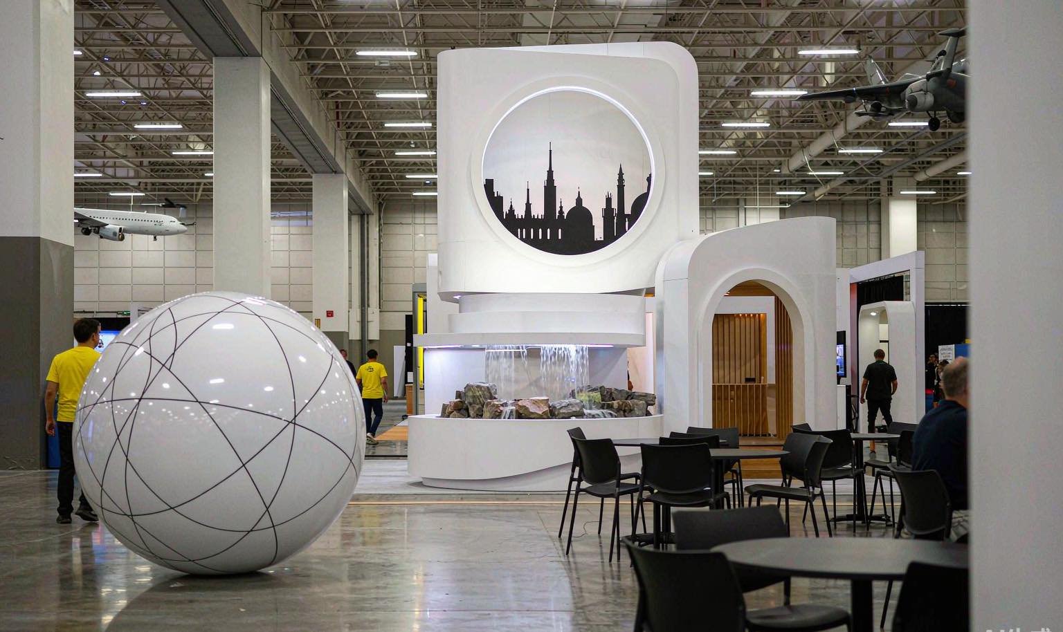 NBAA-BACE — U.S. Host City - King Exhibits trade show booth