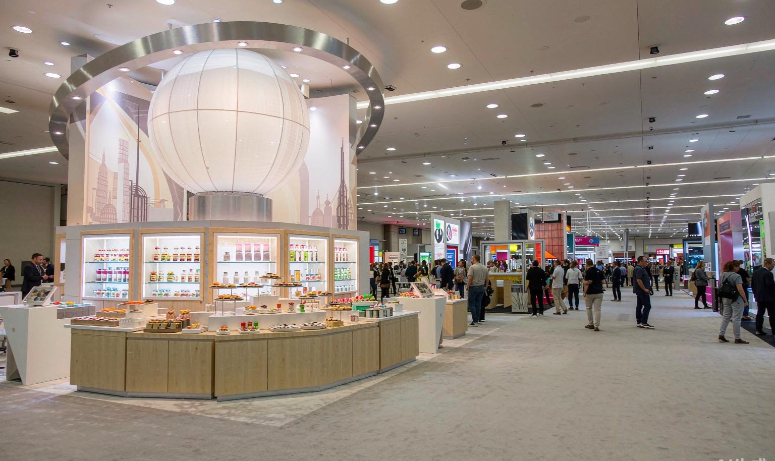 Sweets & Snacks Expo — Rotating U.S. Host City - King Exhibits trade show booth