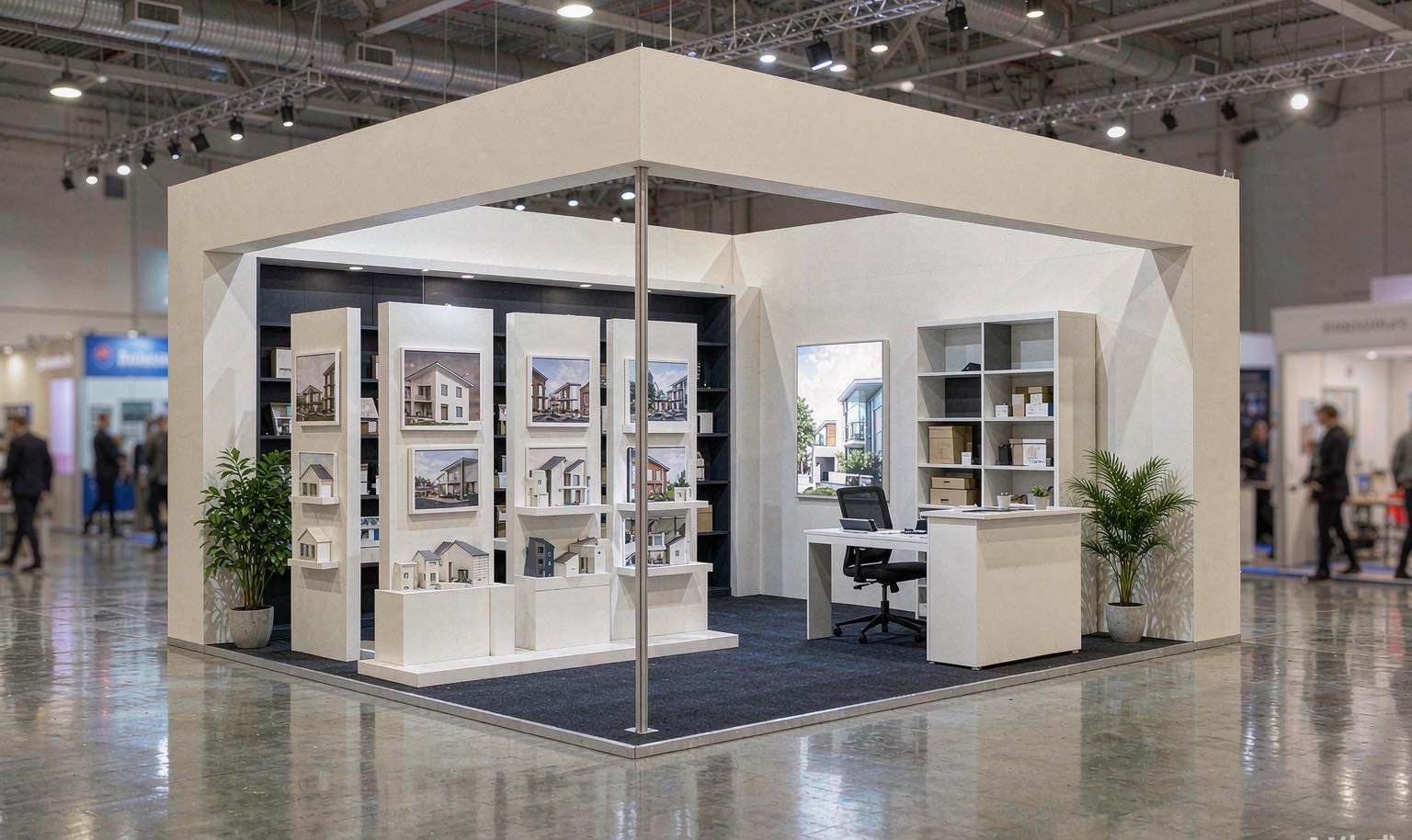 10x20 Trade Show Booth Rental - King Exhibits trade show booth