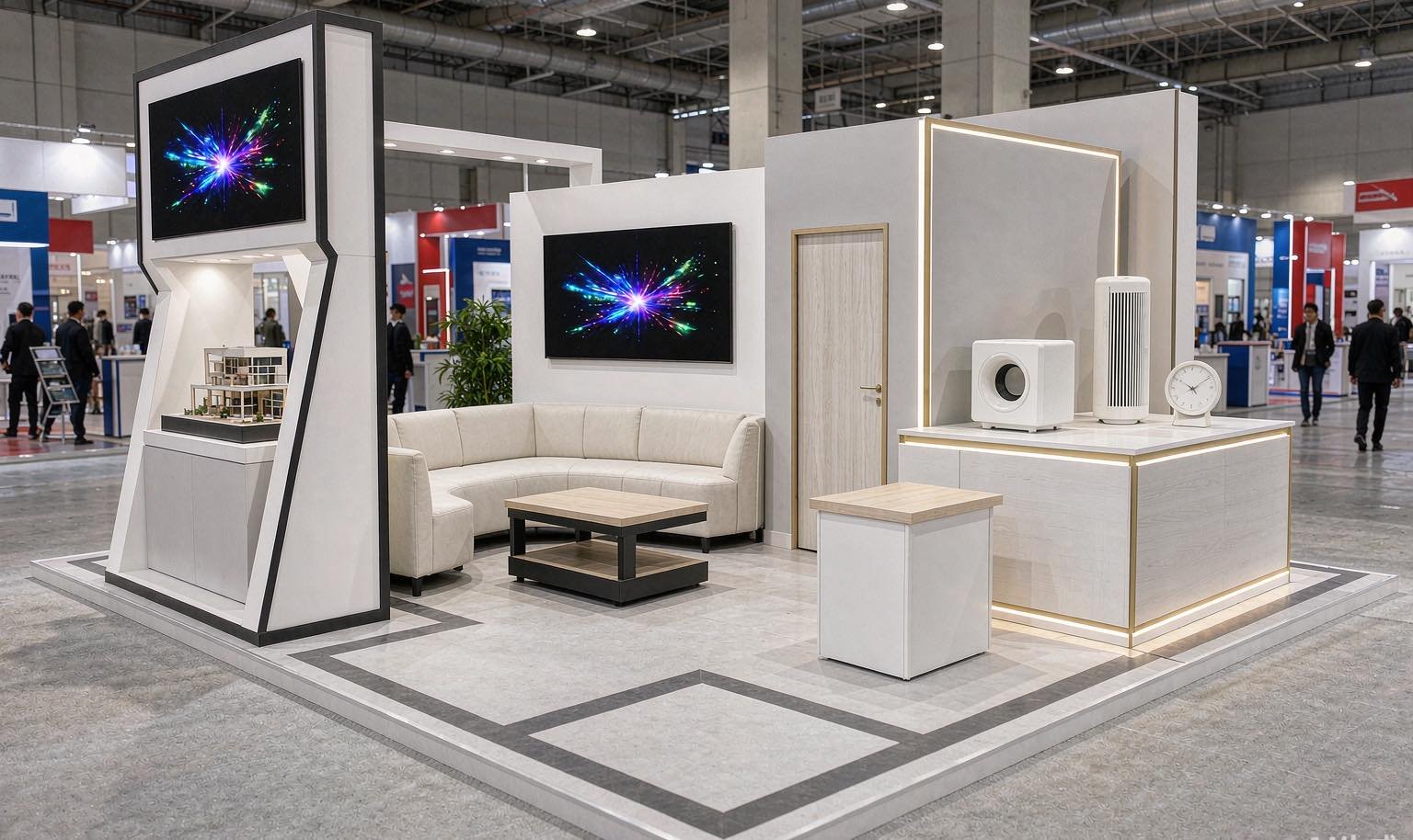 20x30 Trade Show Rental Booths - King Exhibits trade show booth