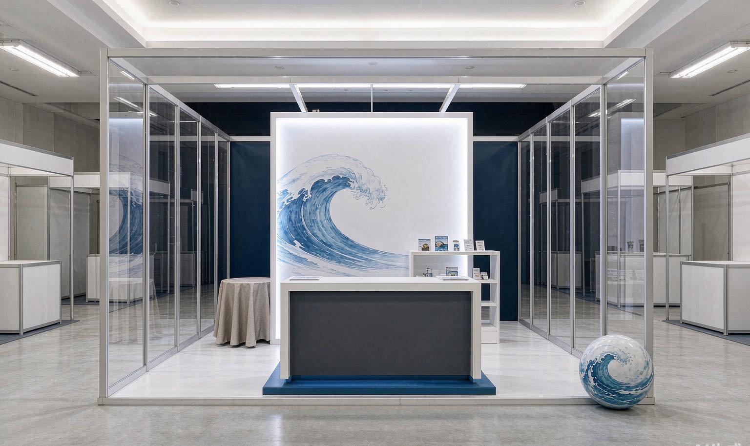 Land-Based Boat Display - King Exhibits trade show booth