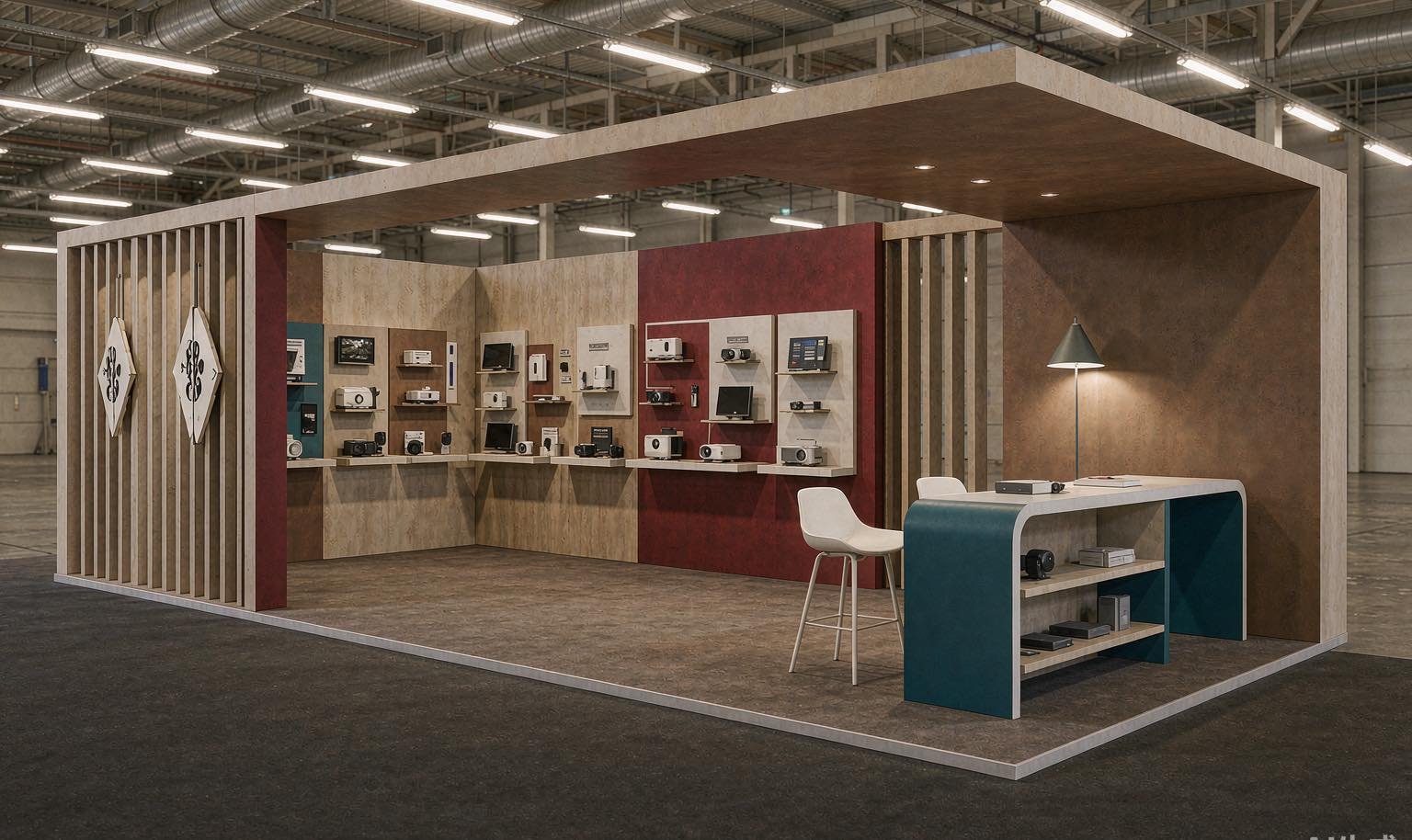 10x20 Trade Show Booth Rental - King Exhibits trade show booth