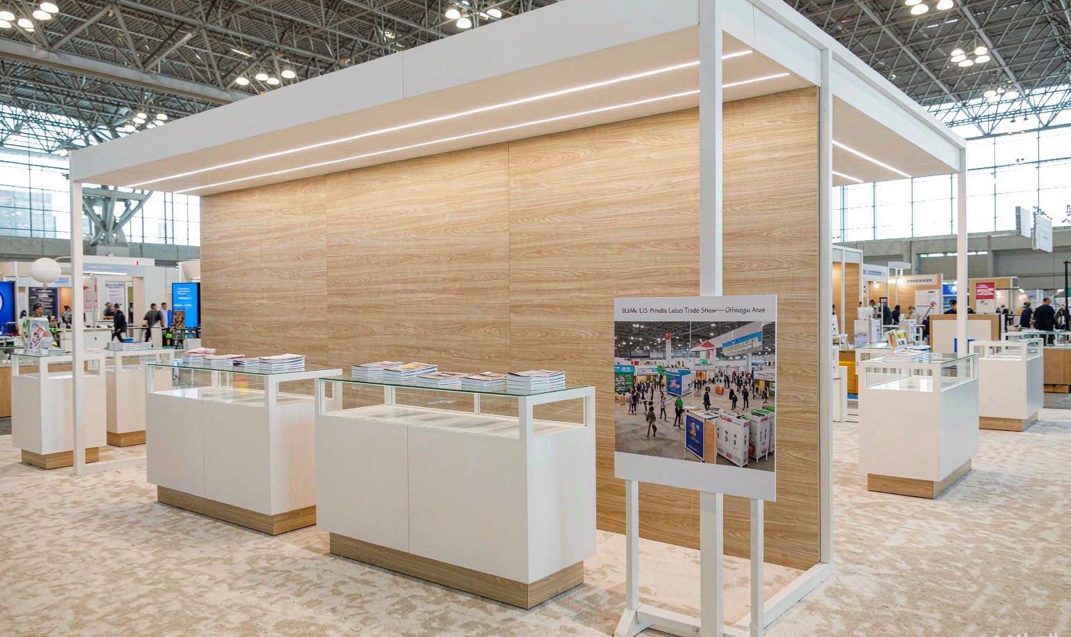 PLMA U.S. Private Label Trade Show — Chicago Area - King Exhibits trade show booth