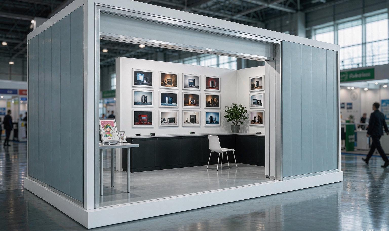10x20 Trade Show Booth Rental - King Exhibits trade show booth
