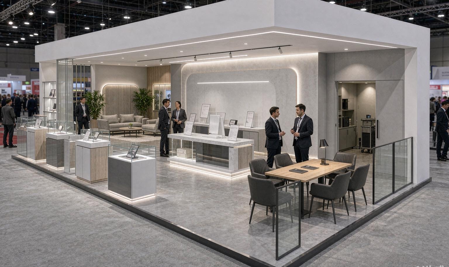20x30 Trade Show Rental Booths - King Exhibits trade show booth