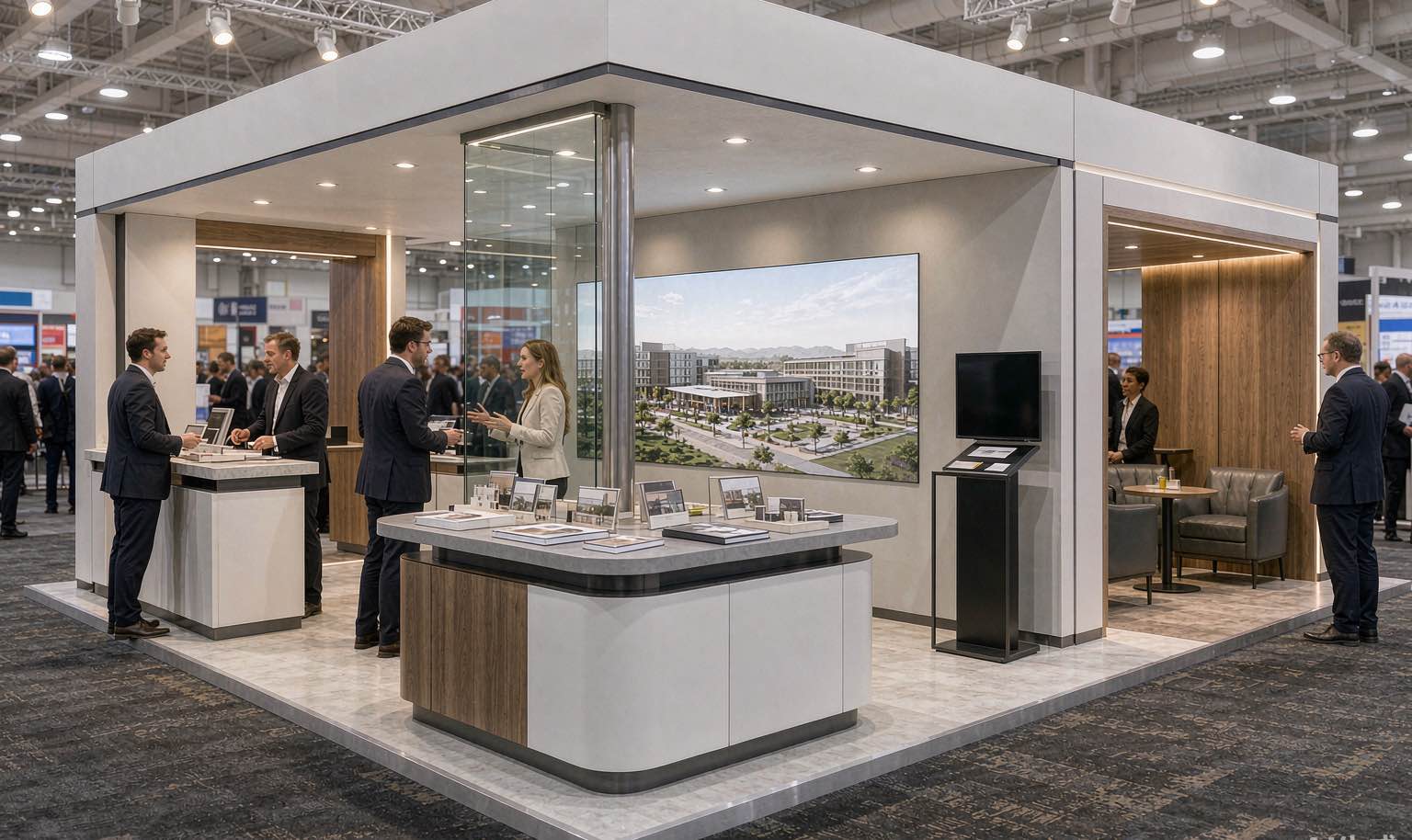 ICSC LAS VEGAS — Las Vegas - King Exhibits trade show booth