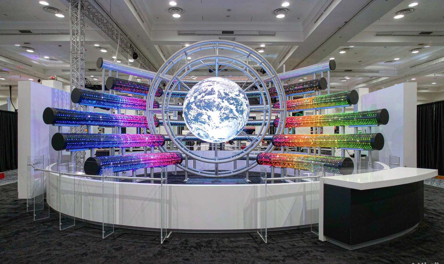 InfoComm — Rotating U.S. Host City - King Exhibits trade show booth