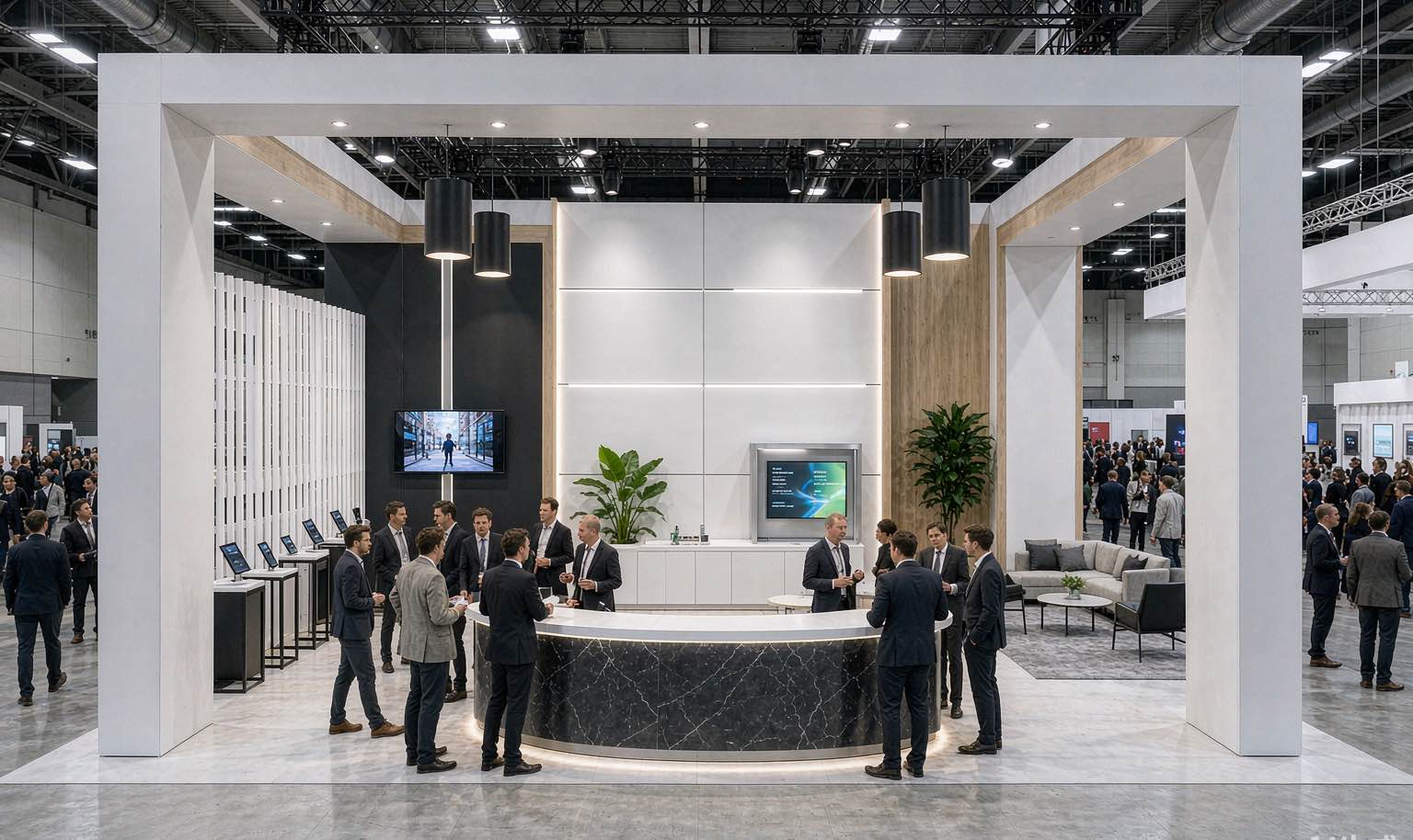 TechCrunch Disrupt — San Francisco - King Exhibits trade show booth