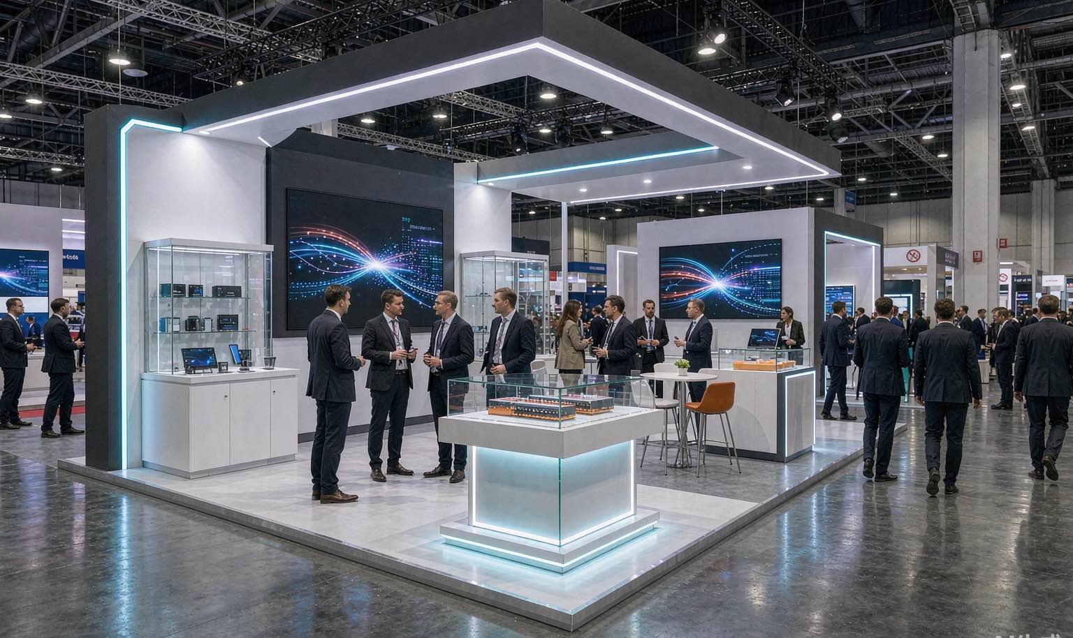 OFC Conference and Exhibition — U.S. Host City Varies - King Exhibits trade show booth