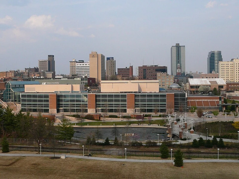 Knoxville skyline, Tennessee