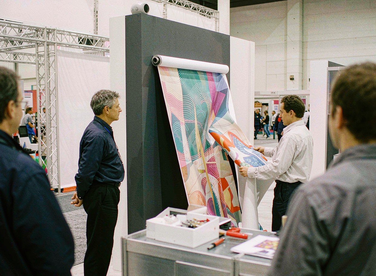 Reuse a Backwall from Your Previous Exhibit — Trade Show Backwall Display
