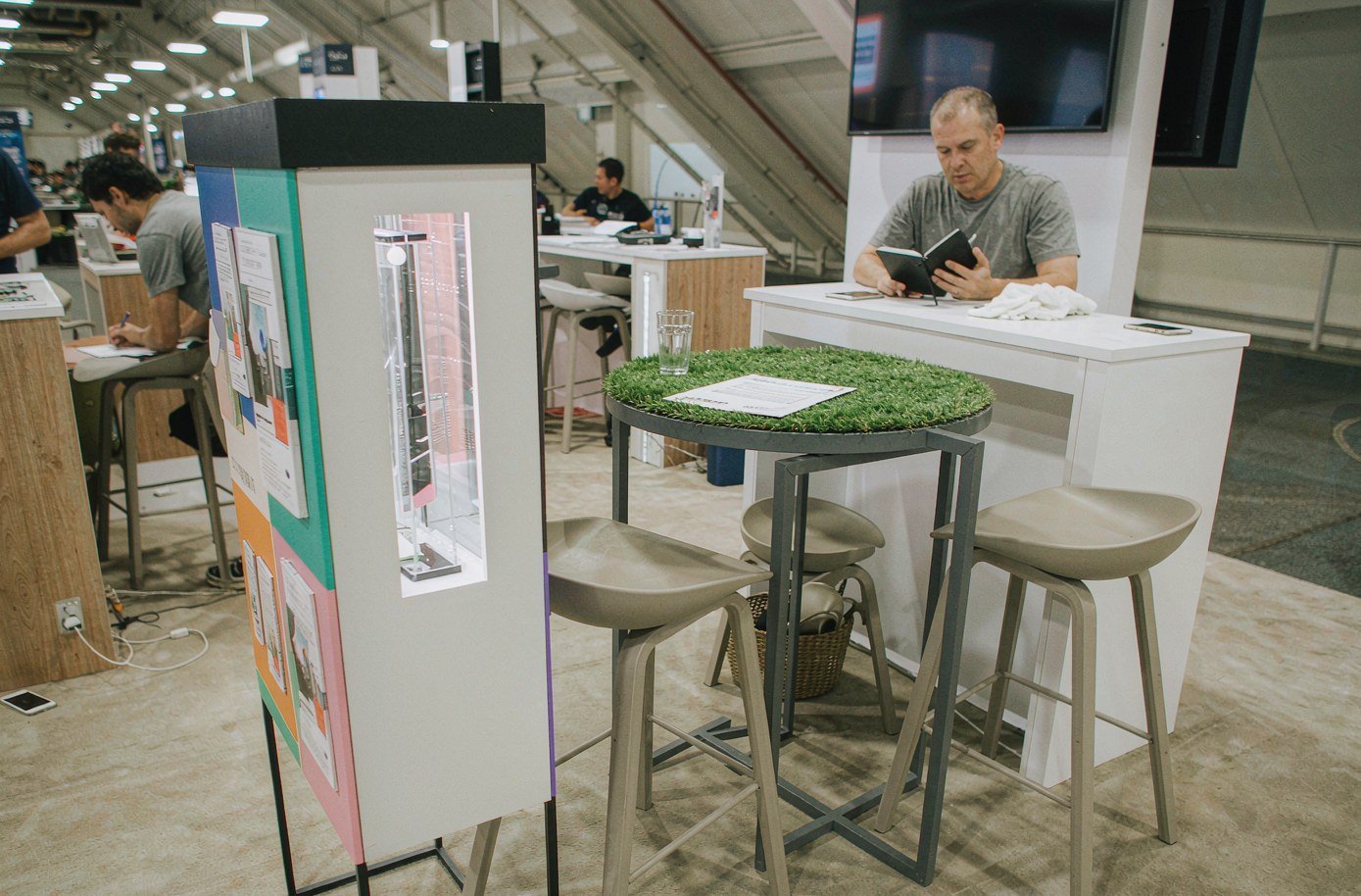 High Tables and Bar Stools — Trade Show Rental Furniture