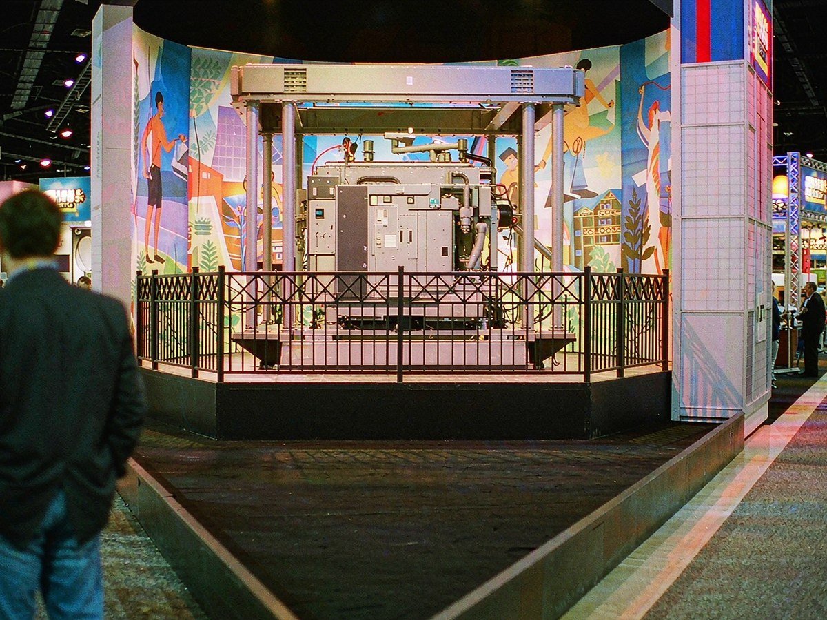 Equipment Demonstration Booth