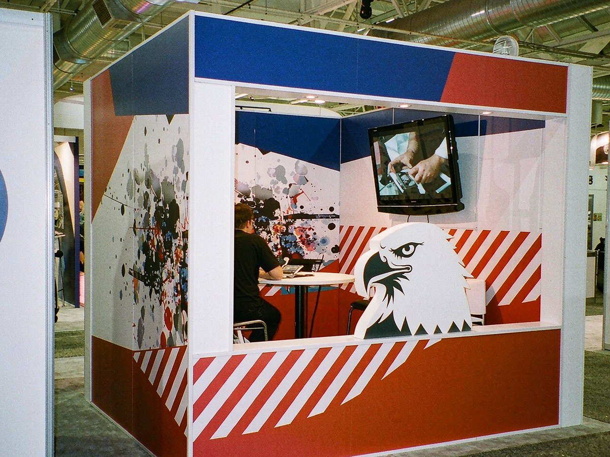 20 × 20 Booth: Demonstration and Meeting Areas