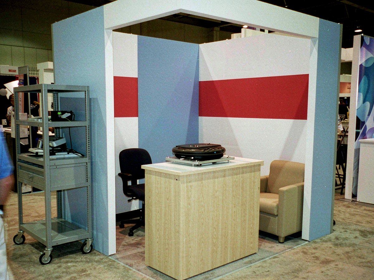 10×10 ft Booth Rental — One Demonstration Focus