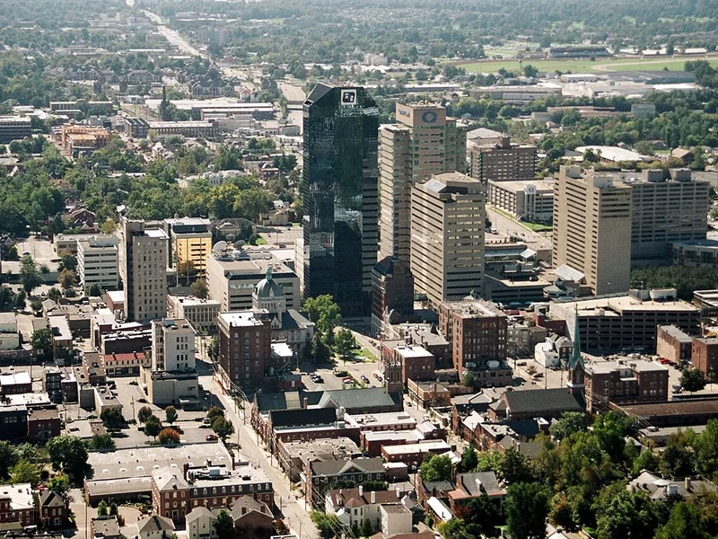 Lexington cityscape, Kentucky